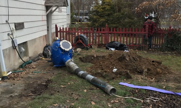 Trenchless Sewer and Drain Repairs in New Jersey.